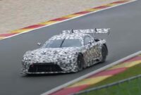 Toyota GR GT3 Sounds Angry During Wet Track Test