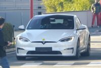 Ferrari Tests Tesla Model S Plaid at Its Maranello Factory