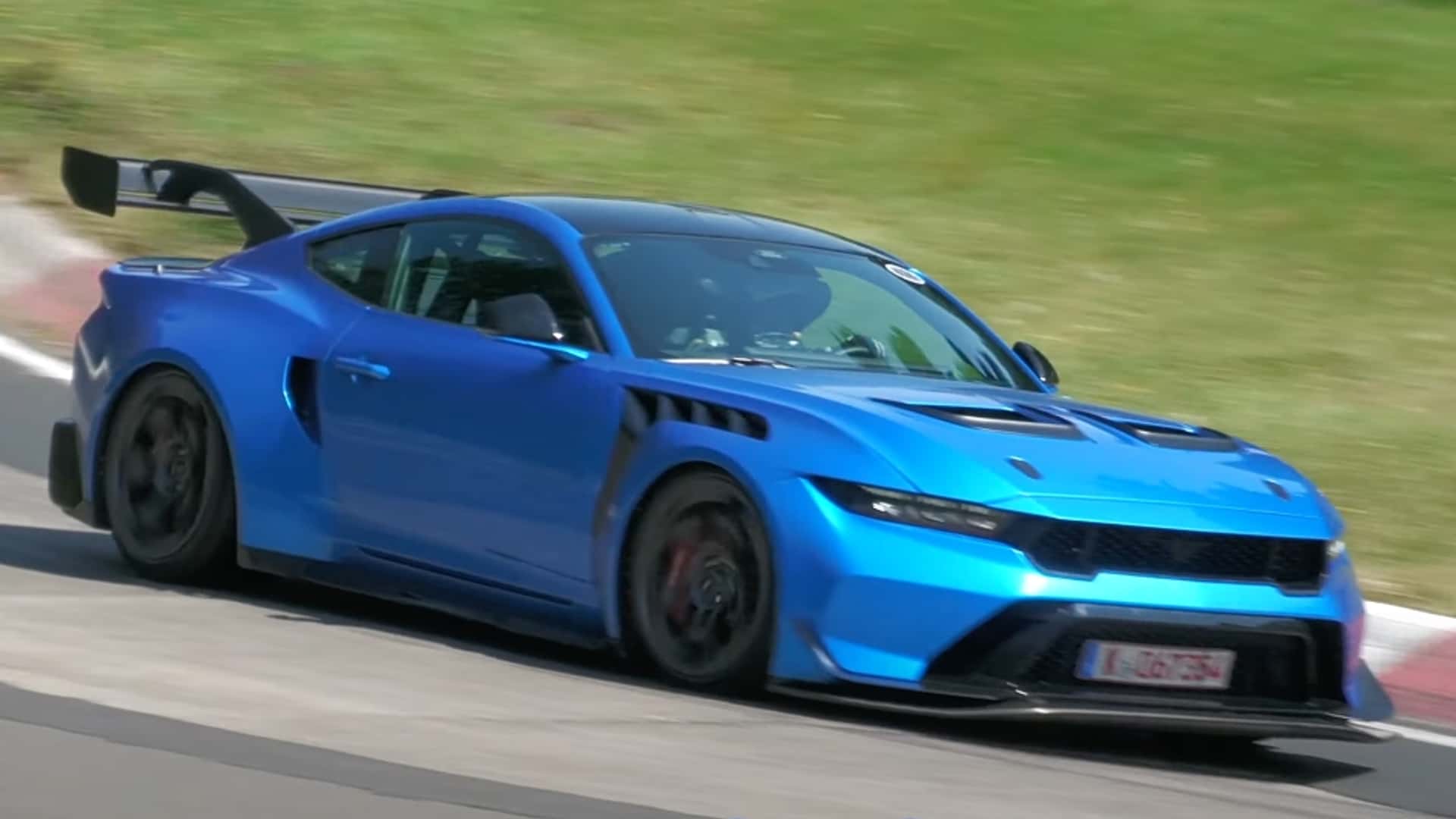 Hear the Sound of the Supercharged Mustang GTD at the Nürburgring