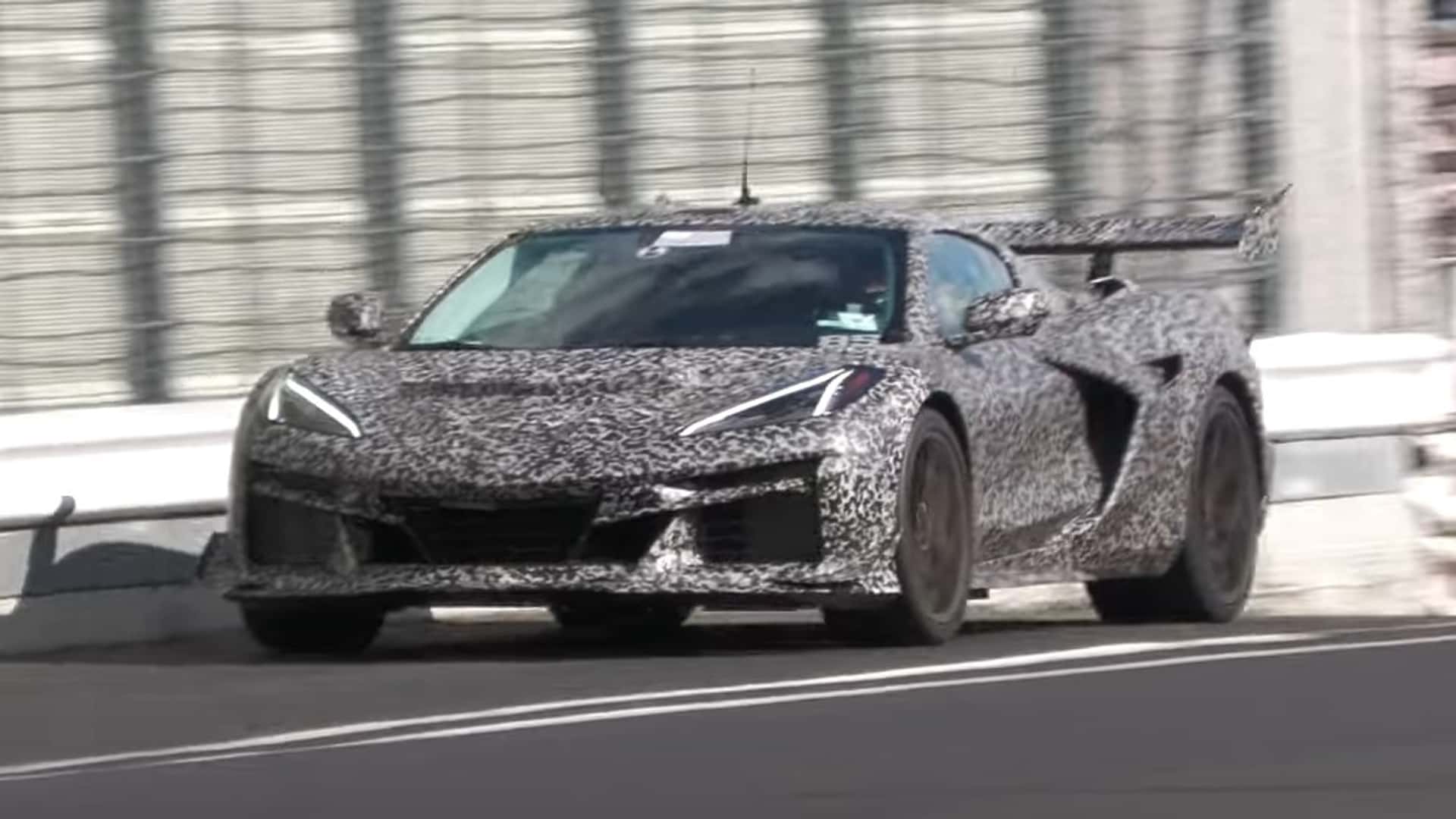 Corvette Zora That Might Be Shown Off At The Nürburgring Circuit In An Angry State